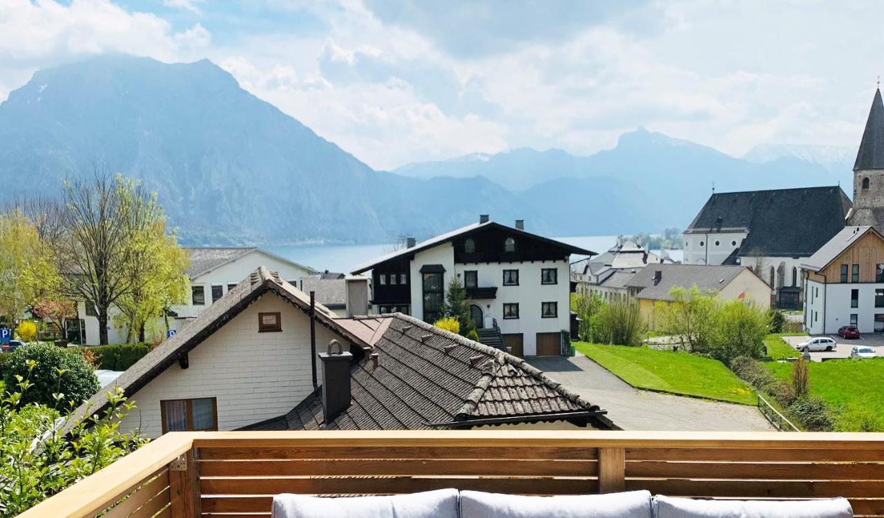 Traum Panorama Apartment Mit Berg & Seeblick Altmuenster Bagian luar foto
